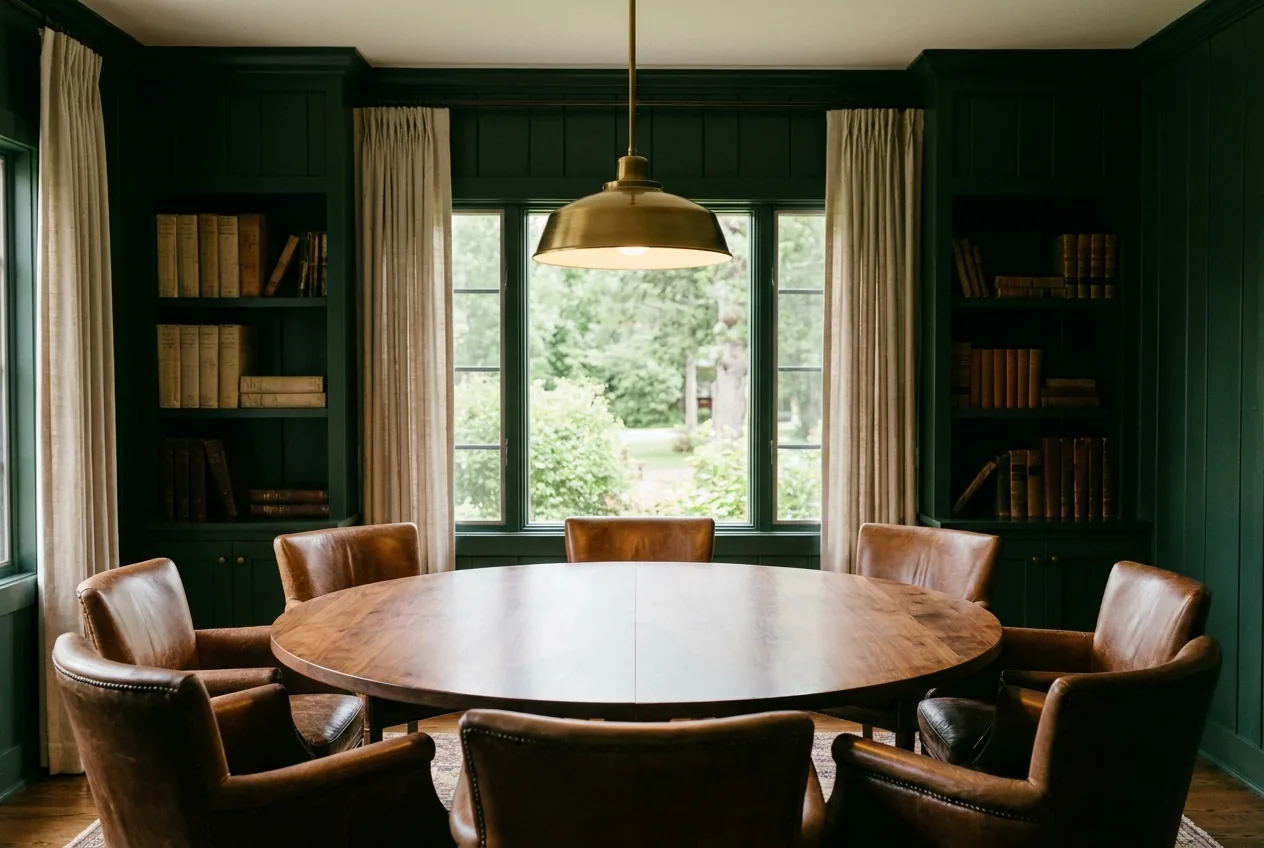 A roundtable room